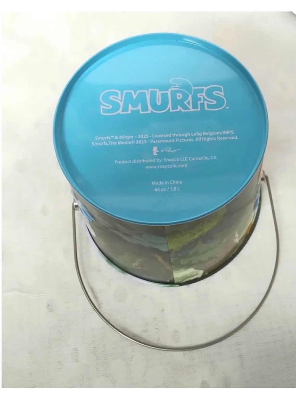 Smurfs Party Favor Bucket - Blue
